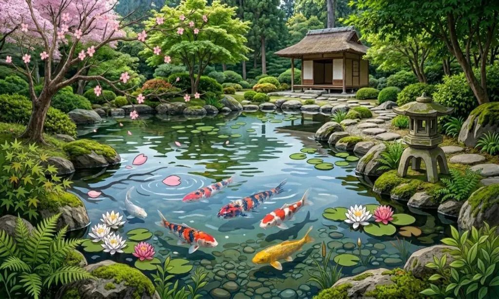 illustration nishikigoi
